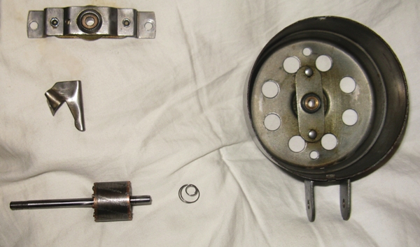 Restored Rotor, Bearings and Misc View